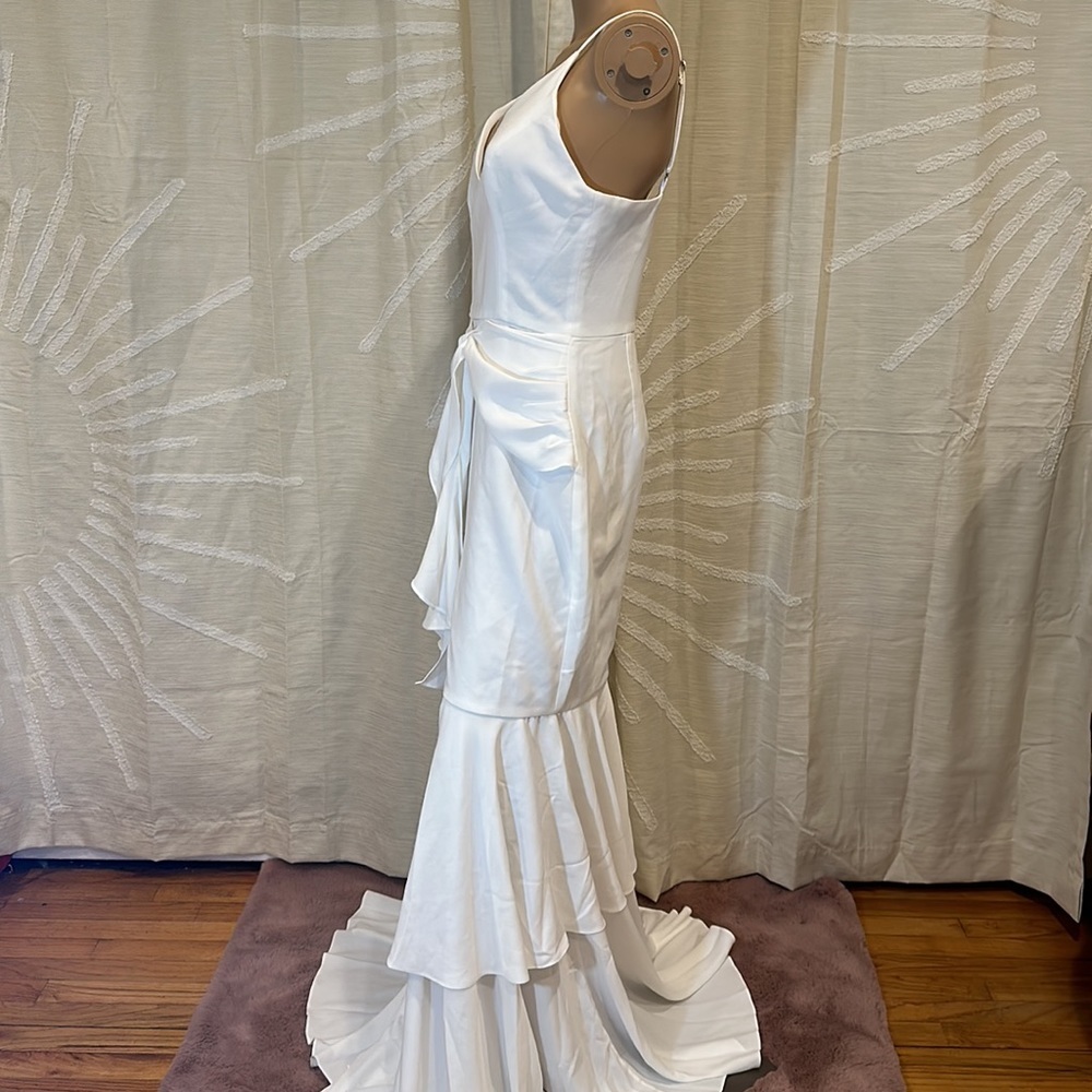 PATBO White Ruffle Maxi Dress - Picture 6 of 12